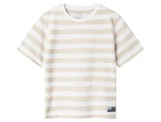 Name It t-shirt hvid med peyote striber